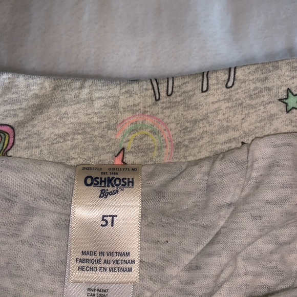 OshKosh B’gosh. (2) summer fun print cotton skorts, size 5T - Picture 8 of 10